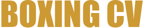 Boxing CV